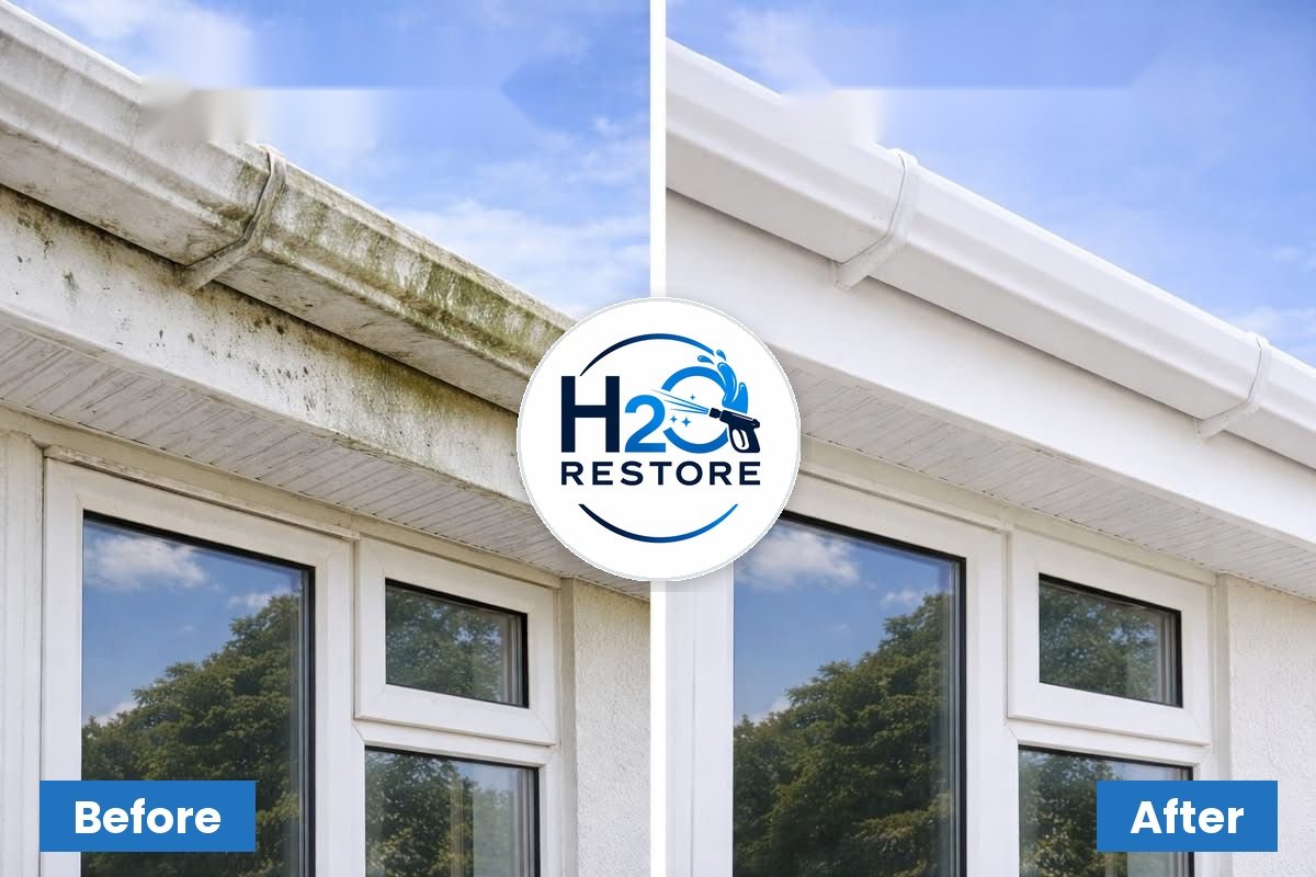 Driveway and patio cleaning by H2O Restore in Croxteth